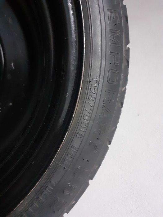 Roata de rezerva Slim Mazda 2 3 5 Honda Civic Kia Hyundai 5x114.3 R16