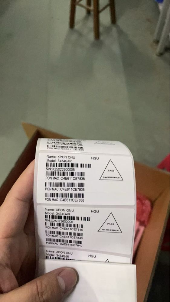 3434G4R gpon orginal optom Xitoy birinchi qo’l wifi routerlar