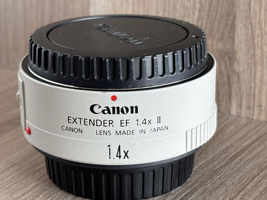 Extender Canon EF 1,4x II teleconverter excelent!