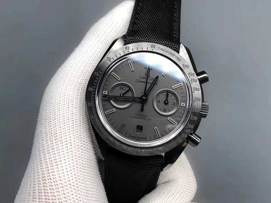 omega speedmaster dark side of the moon grey
