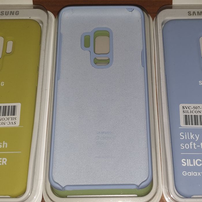 Husa silicon originala Samsung Silicone Cover Galaxy S9+ S9 Plus G965