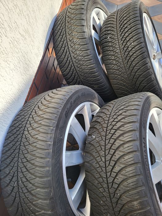 Jante cu cauciucuri de iarna 5X112X17