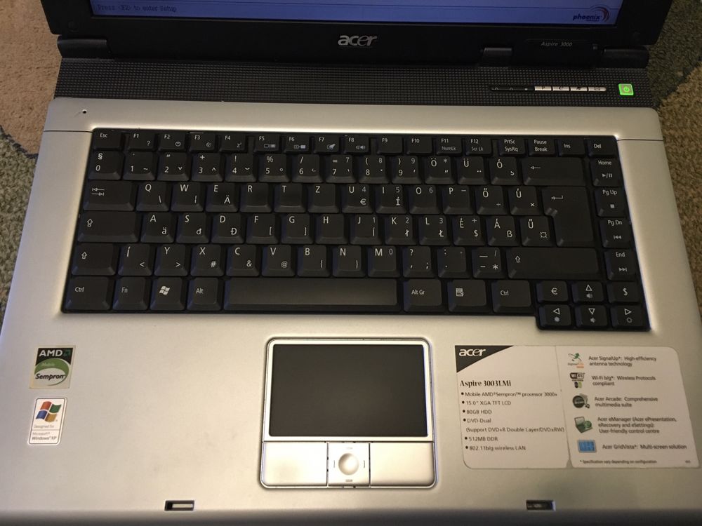 Laptop Acer Aspire 3003