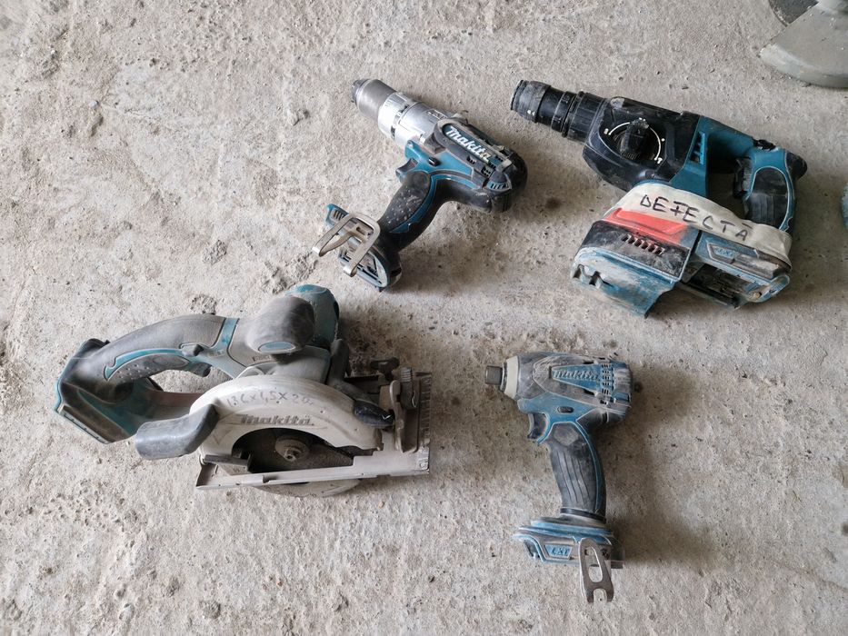 Lot scule makita defecte