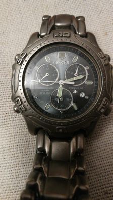 Citizen Promaster TITANIUM 3510-3Ta Gn-4-s Japan. Water Resist 10bar.