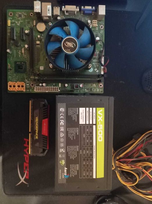 Комплект i5-3570/Fujitsu D2990A2/ОЗУ Corsair 8 GB DDR3/БП Aerocool 500