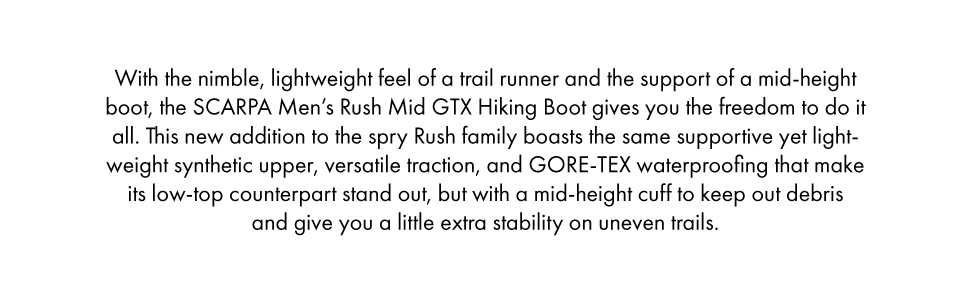 Нови мъжки туристически обувки Scarpa Rush Mid GTX - номер 43