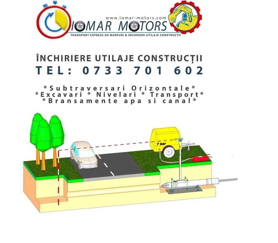 Executam Subtraversari Forari Orizontale ! Inchiriere Utilaje !