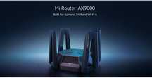 Рутер Xiaomi Mi AX9000, Gaming, Wireless, Трибандов, Wi-Fi 6, USB 3.0,
