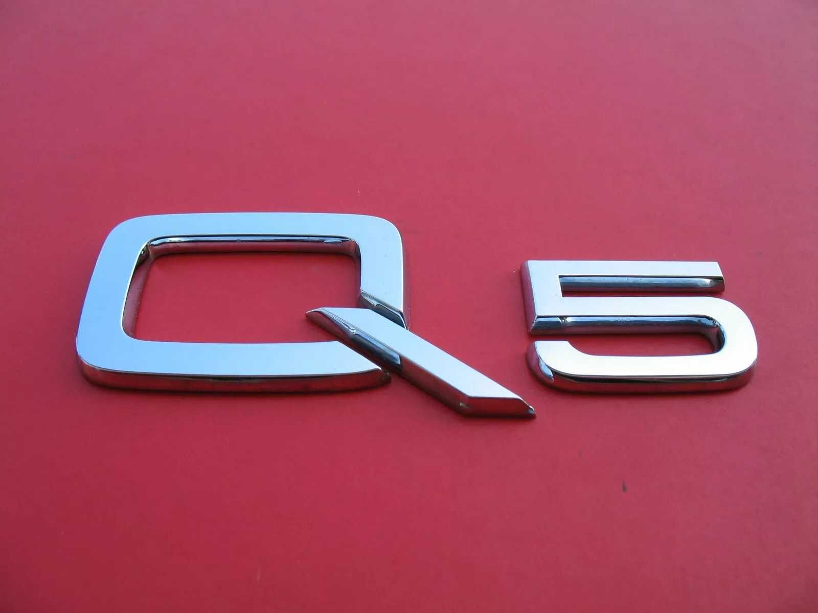 Set Embleme AUDI Q5 TFSI Quattro / Stema Sigla Logo Semn Scris Emblema