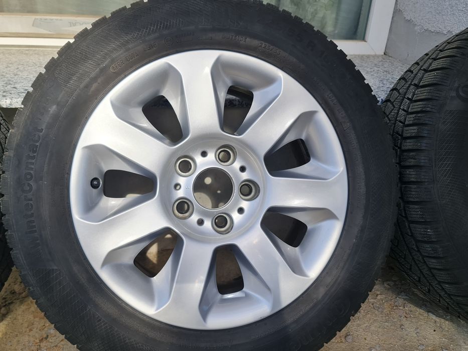 Продавам 4 джанти за BMW style 115 със зимни гуми