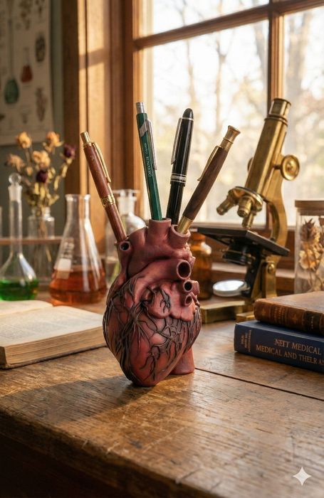 Suport pixuri in forma de Inima Printata 3D