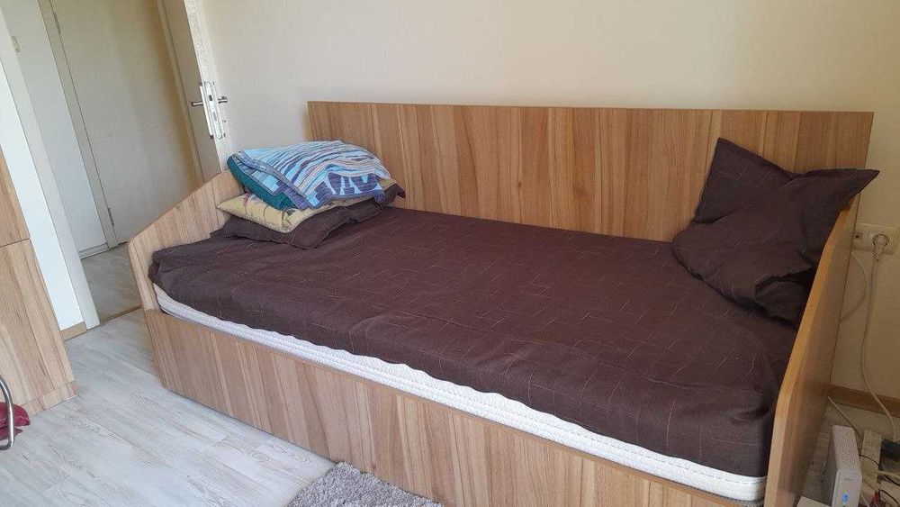 Едноспално легло с италиански матрак Magniflex 90х200