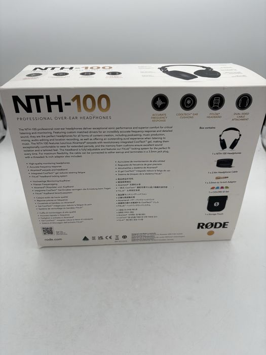 Casti studio profesionale RODE NTH-100, SIGILATE, transport ZERO