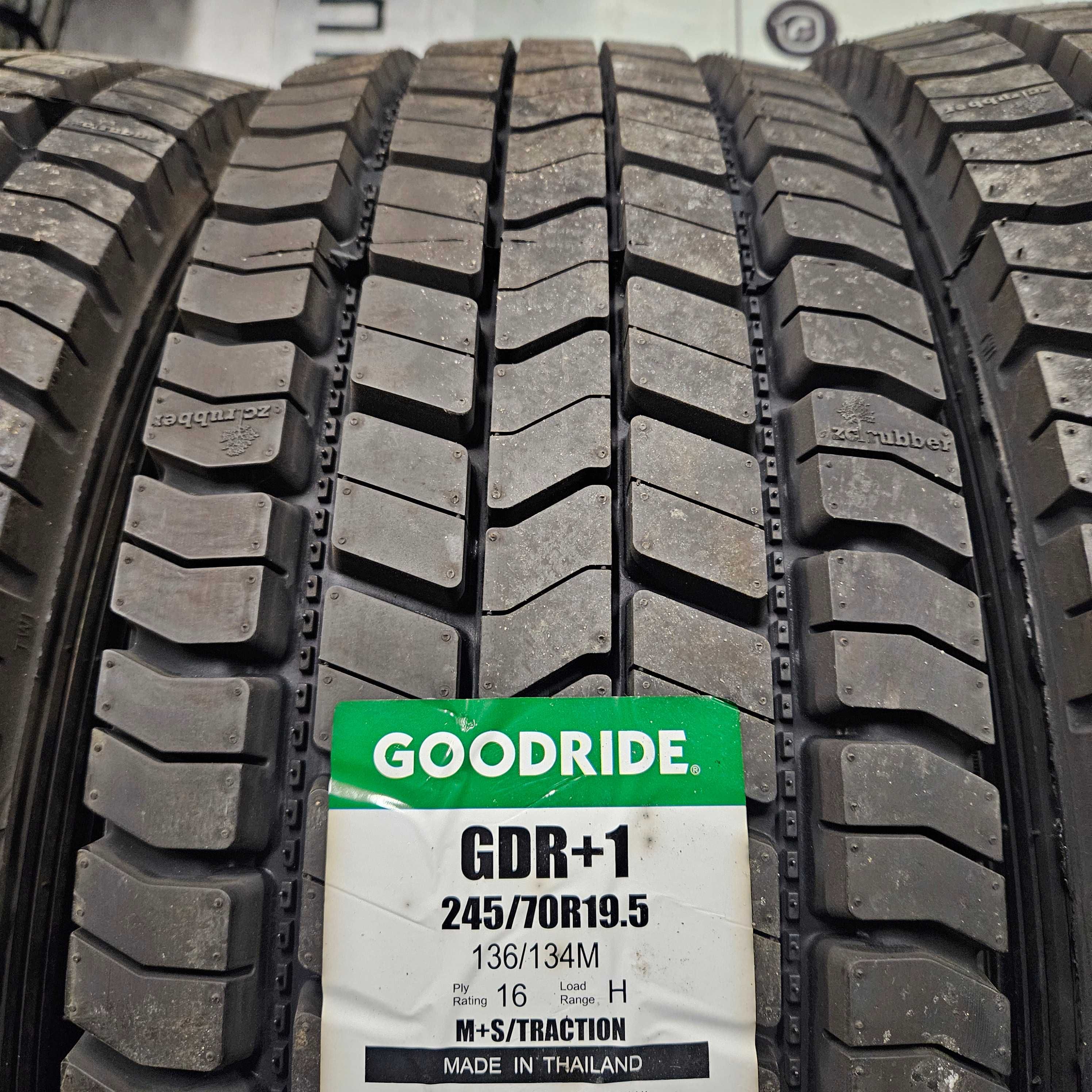 2 Нови товарни гуми 245/70R19.5 Goodride Regional GDR+1 136/134M 16PR
