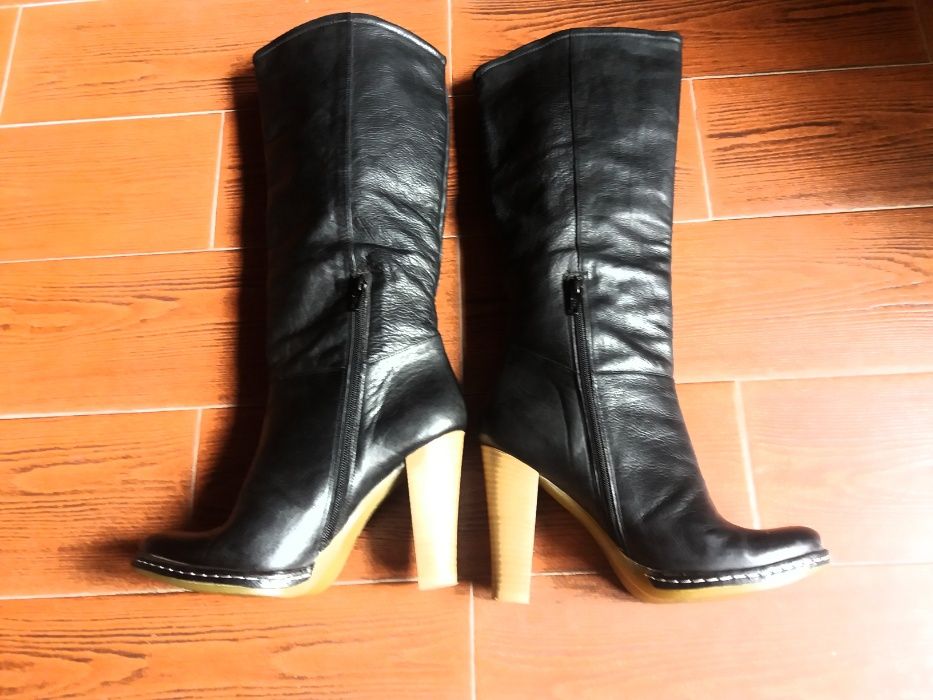 cizme elegante piele naturala impecabile