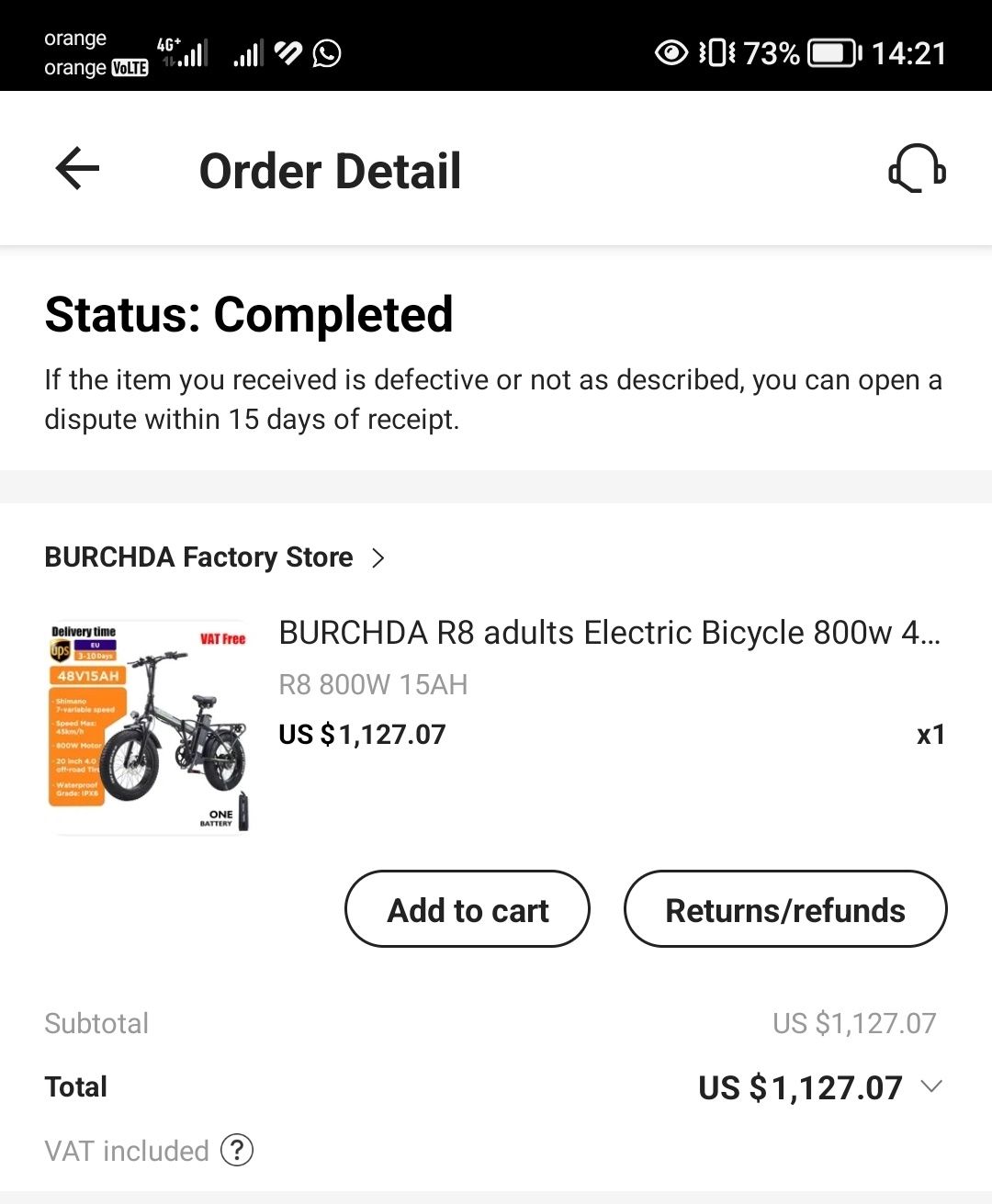 Bicicleta Electrica