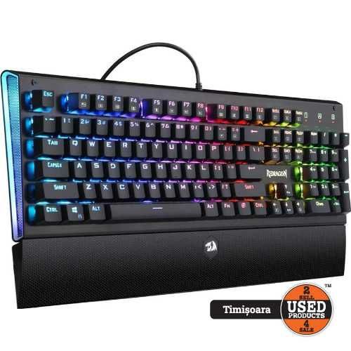 Tastatura Gaming Mecanica Redragon ARYAMAN K569 RGB | UsedProducts.Ro