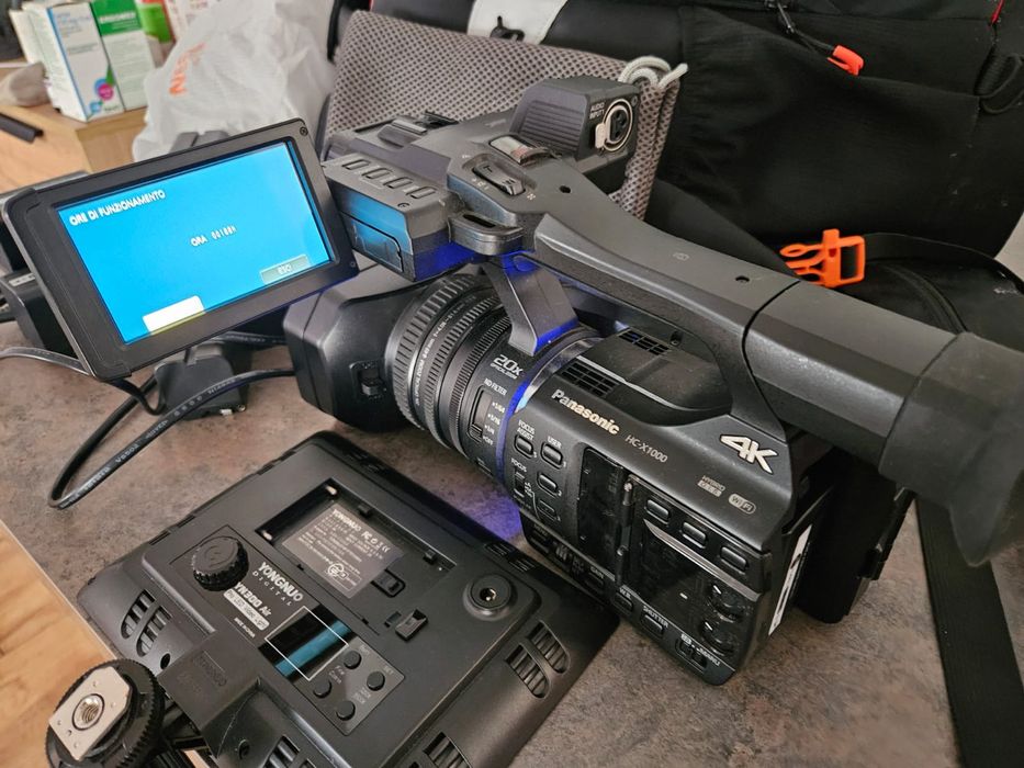 Panasonic HC-X1000. Camera 4K