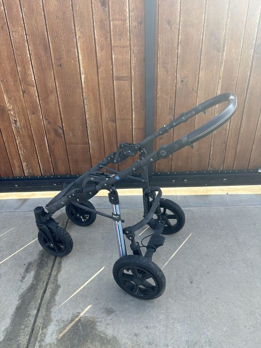 Carucior 3 in 1 + genata + huse de iarna