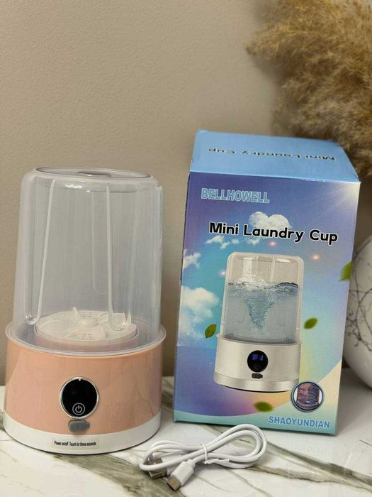 Мини-стиральная машина, беспроводная, портативная для мелких одежд km4