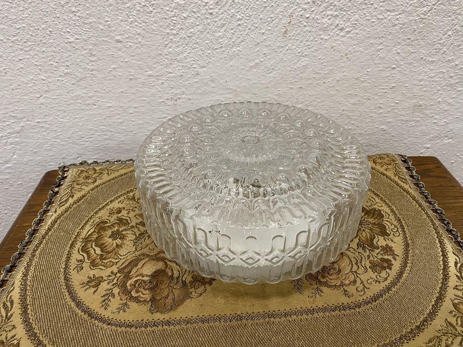 Немска лампа с кристален плафон