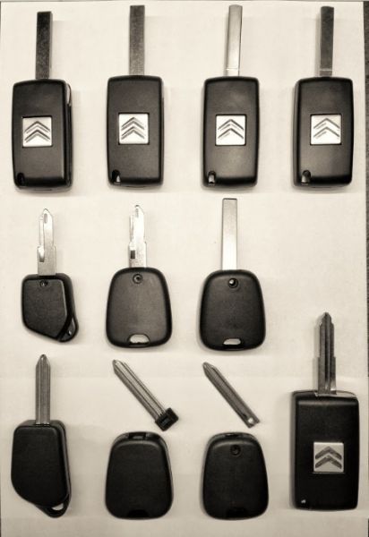 Ключ кутийка дистанционно за Ситроен Citroen