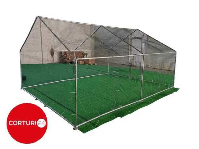Coteț /Țarc păsări otel galvanizat  2x2/2x3/2x4/2x5/2x6-LG
