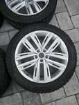 Jante originale VW Tiguan r19 cu cauciucuri de iarna