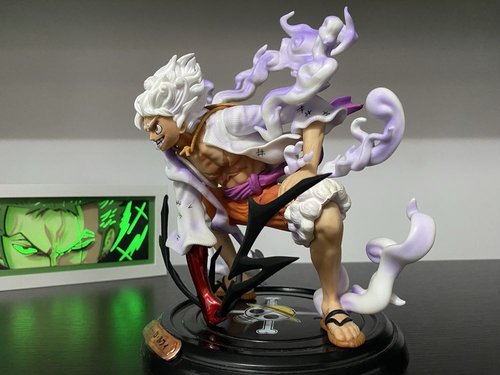 Figurina Anime One Piece Luffy in Gear 5 20cm