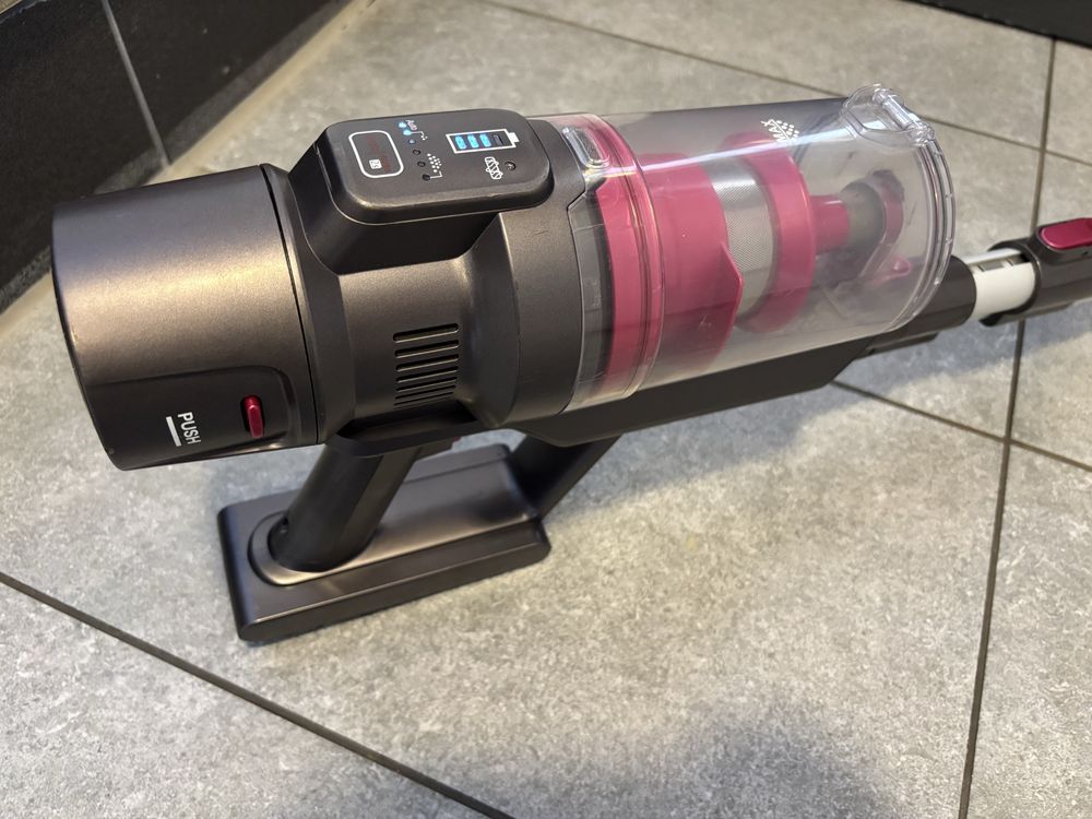 Aspirator vertical Orfeld cu acumulator, perie motorizata si iluminata