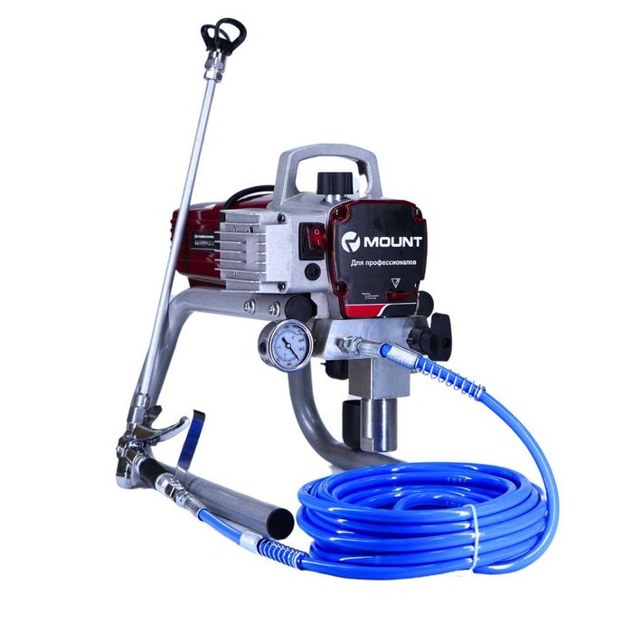 Безвоздушный окрасочный аппараты от компании MOUNT
