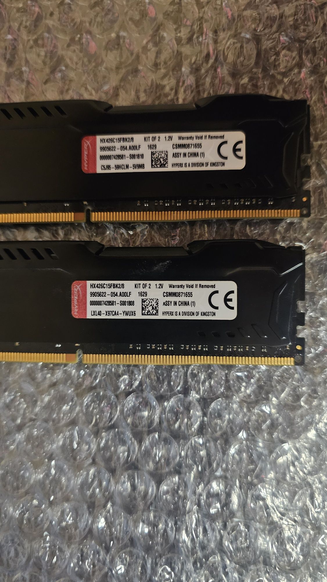 4х4GB HyperX RAM DDR4 2666mhz