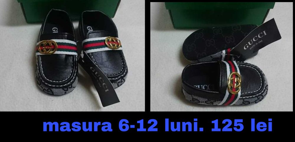 Pantofi incaltari baieti 0-12 luni