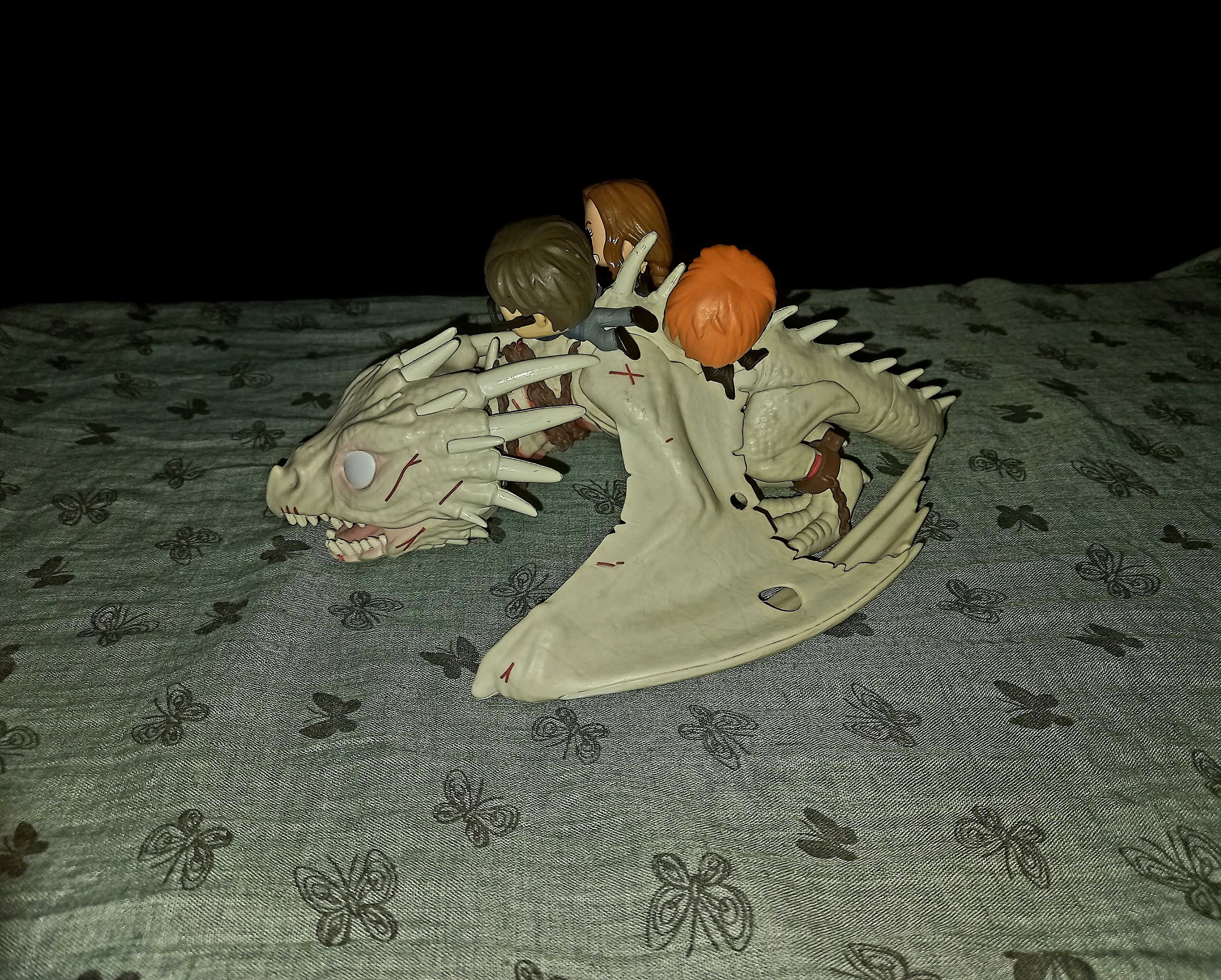 Фигура Funko pop Harry Potter - Dragon with Harry, Ron, & Hermione