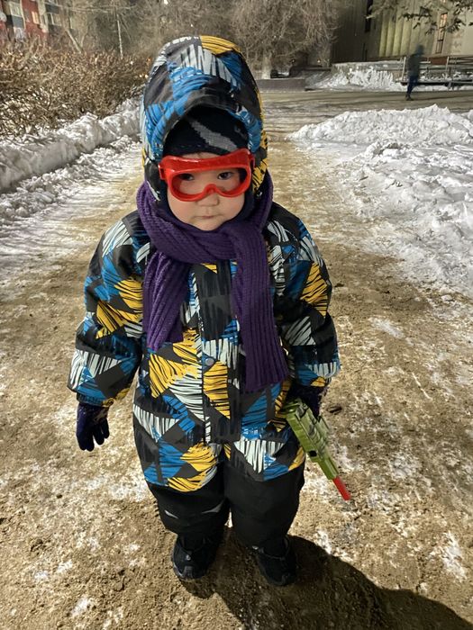 Десткий зимний комбинезон