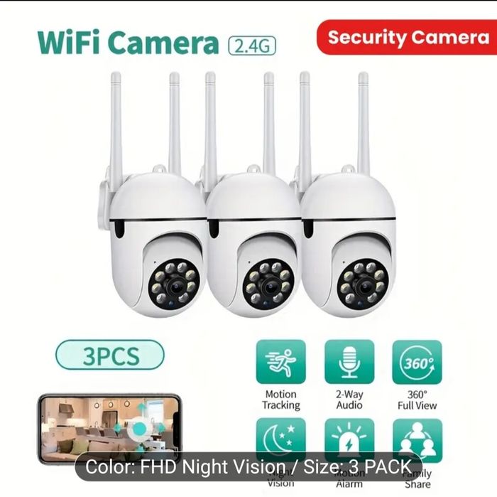 Set 3 camere hd wireless
