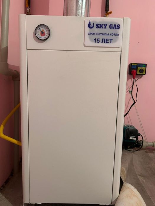 Газовый кател напольная