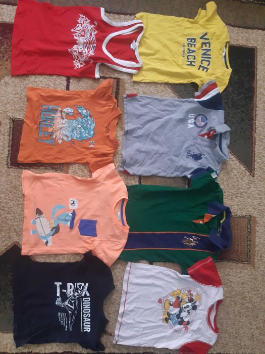 Tricou/bluzon/pantalon/cămașă pentru băieți cu vârsta de 3-4-5-6 ani