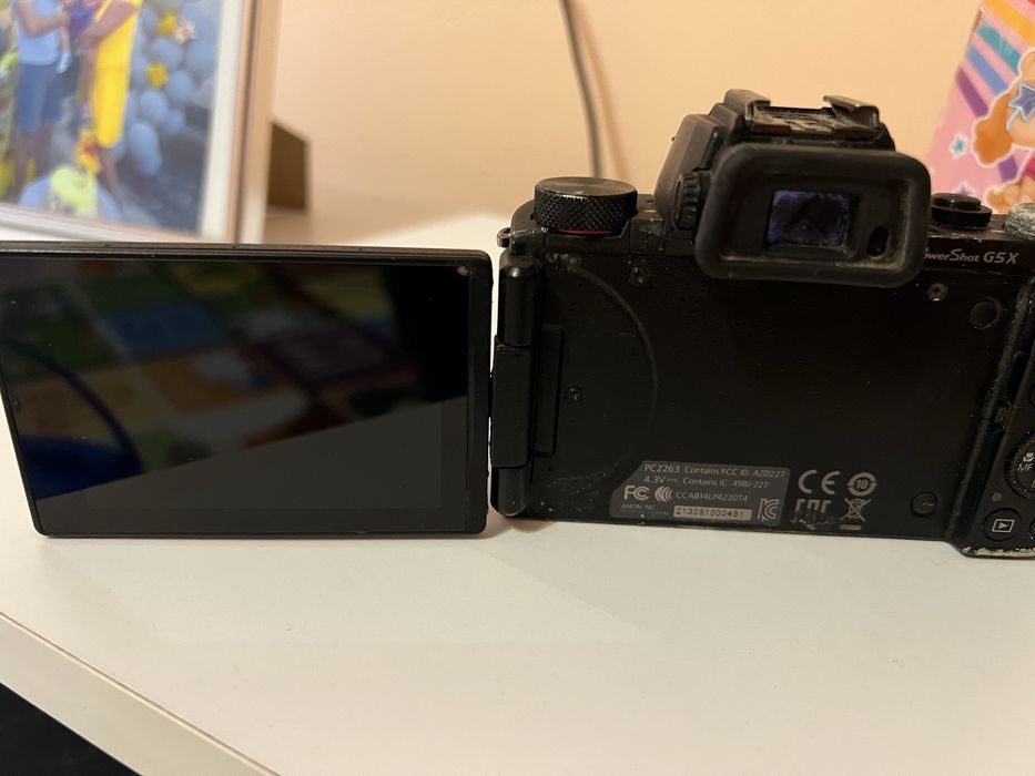 Aparat foto Canon G5X functional