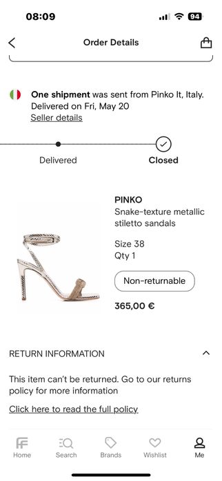 Sandale Pinko 38