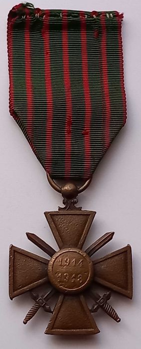 Numismatica Franta ( Cataloage, Cruce de razboi ,Medalie )