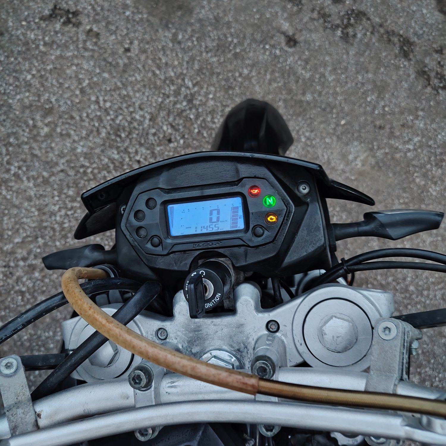 Supermoto KSR 125 înmatriculat pe România