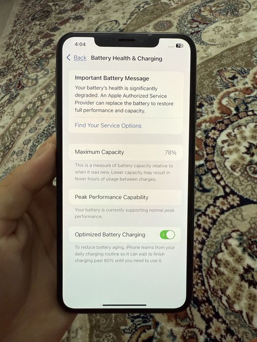 iPhone XS Max 256GB Space Gray