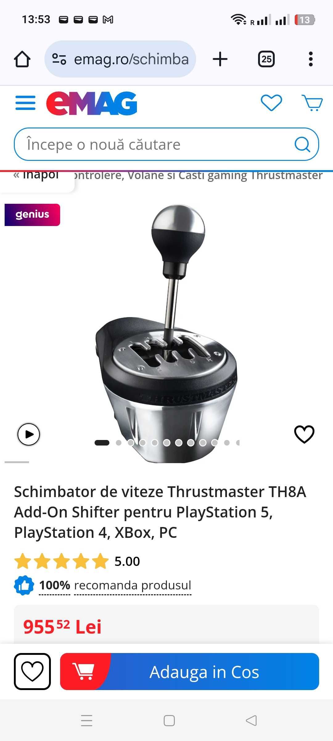 Volan gaming Thrustmaster TMX PRO plus Playseat