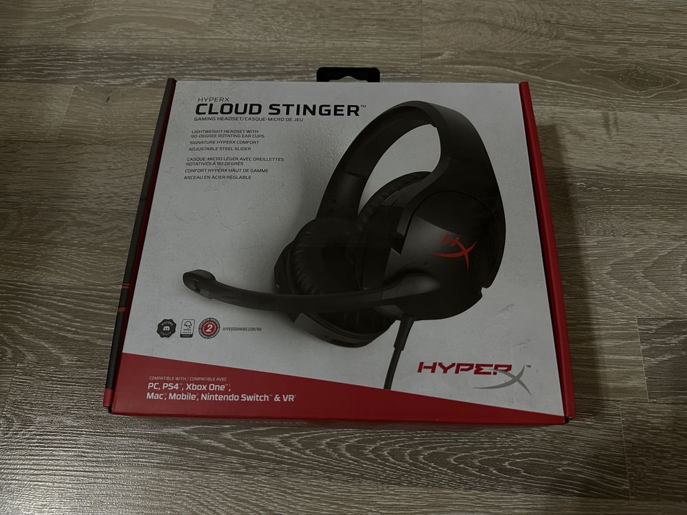 Игровые наушники HyperX Cloud Stinger