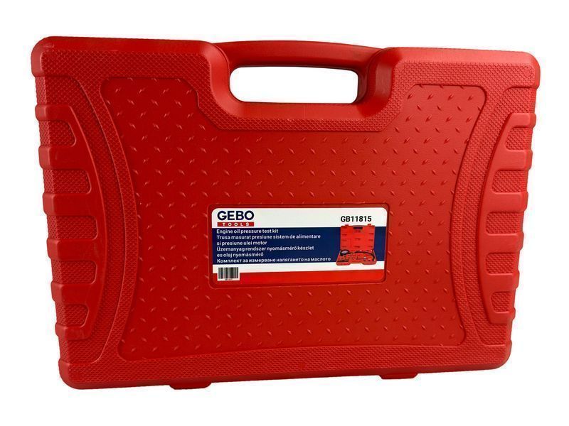 Комплект за измерване налягането на маслото, 21 части gebo tools