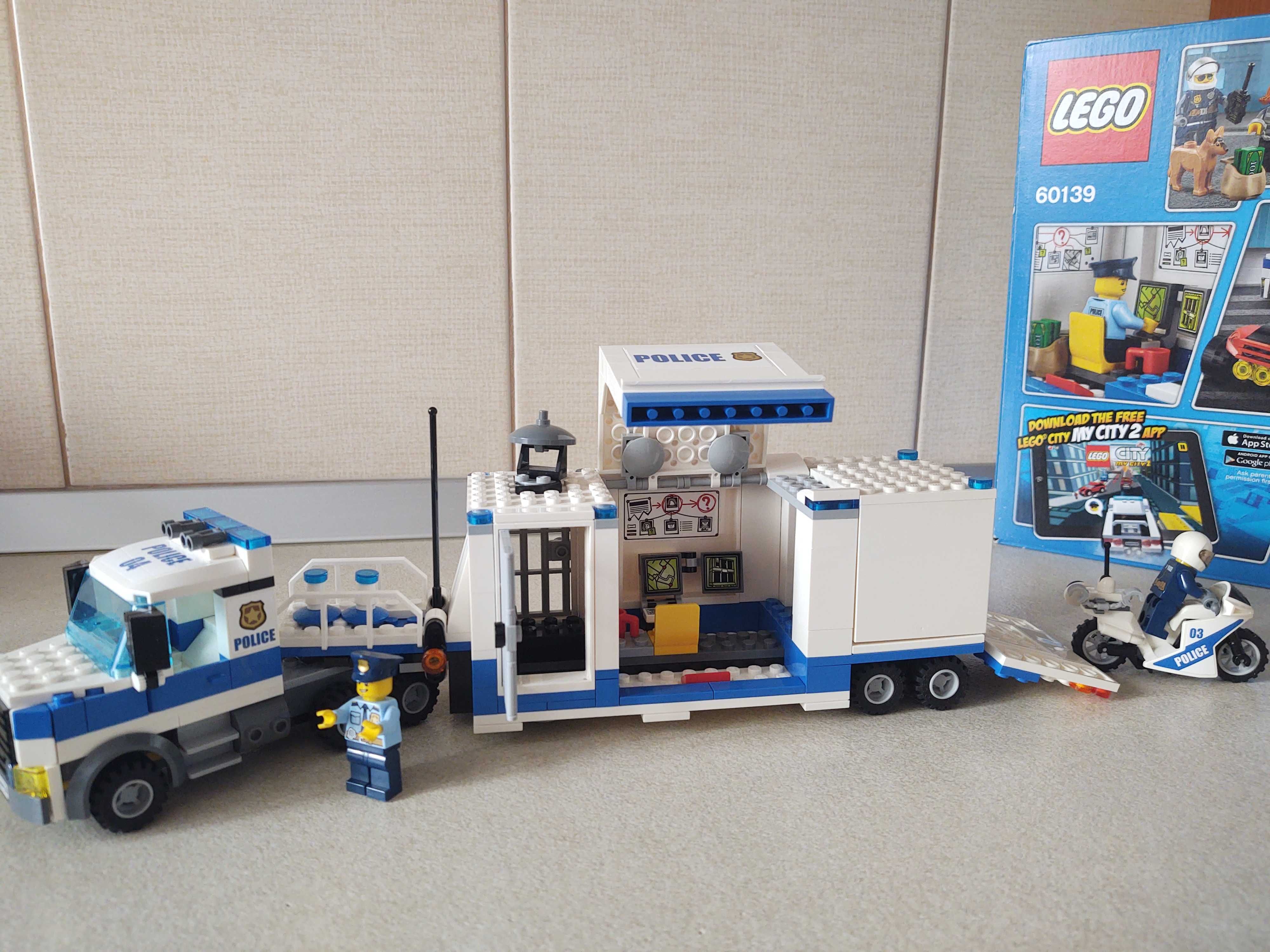 LEGO City - Politie centru de comanda mobil 60139