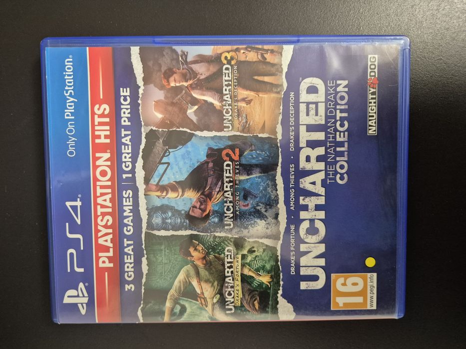 Joc ps 4 UNCHARTED 1,2,3