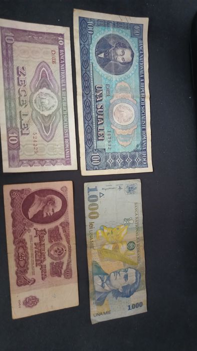 Bancnote vechi Romania